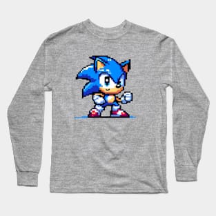 Pixel Sonic Retro Ichi Long Sleeve T-Shirt